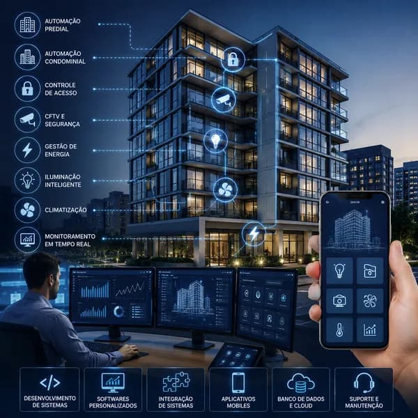 Automação predial e integração técnica de sistemas